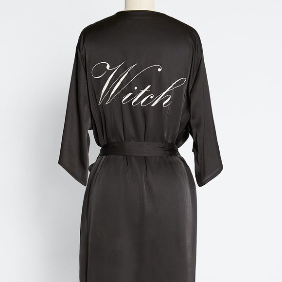 Modcloth Other - Satin Robe ModCloth Small Goth Halloween Witch